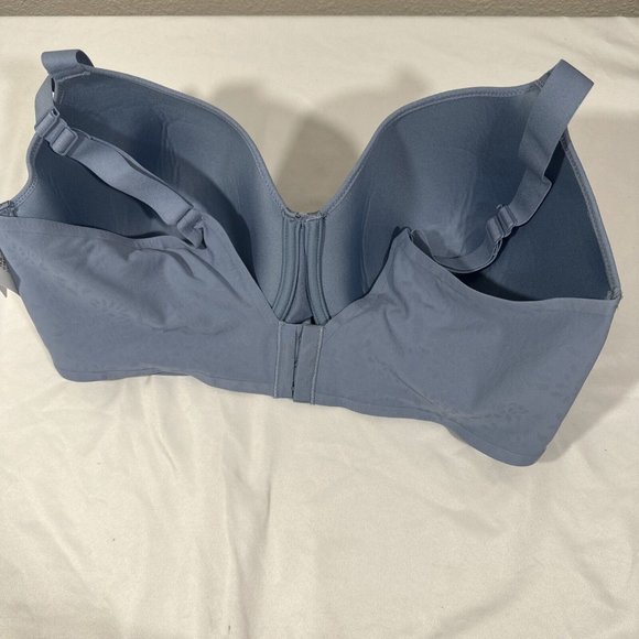 NWT Chantelle Lingerie [ 40DDD US‎ ] Comfort Chic Back-Smoothing Bra Blue #5721 - Picture 7 of 13